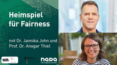 Heimspiel für Fairness mit Dr. Jannika John und Prof. Dr. Ansgar Thiel